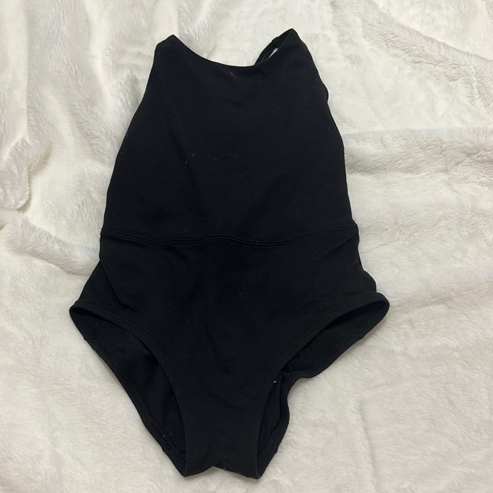 girls ivivva black leotard cute